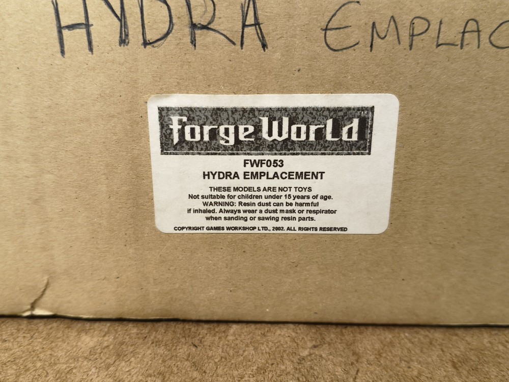 Forgeworld Hydra Emplacement - Extremely Rare Resin Piece