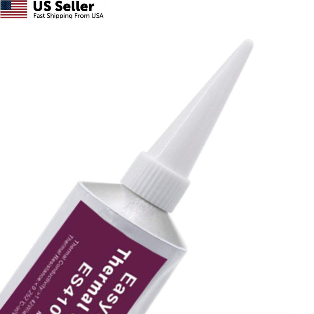 Easycargo 100g Thermal Paste Kit - White Silicone Carbon Compound...