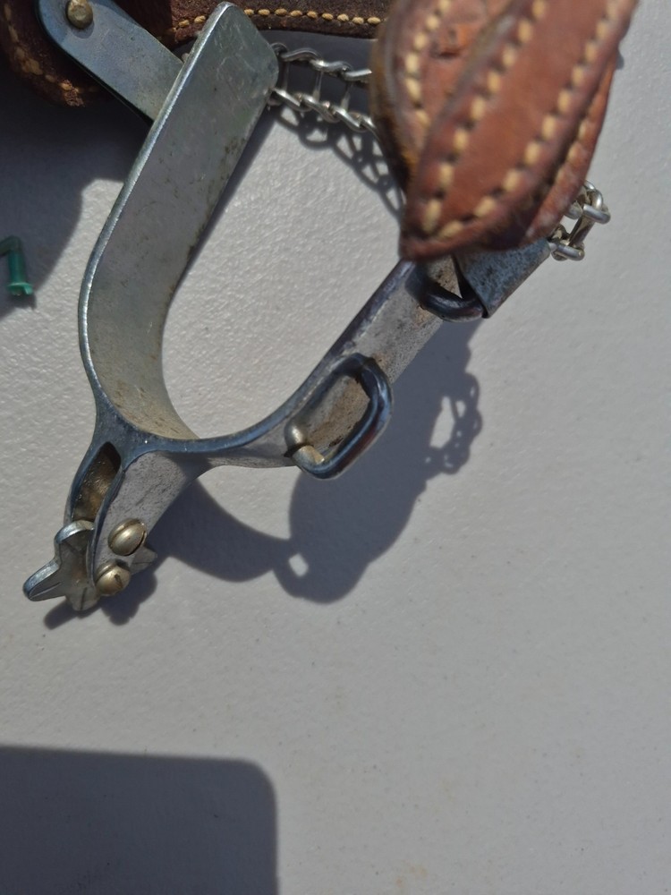 vintage western spurs nice shape
