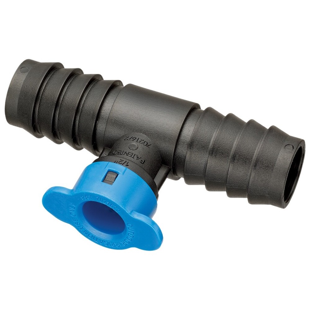 Hydro-Rain Blu-Lock Barbed Adapter Tee