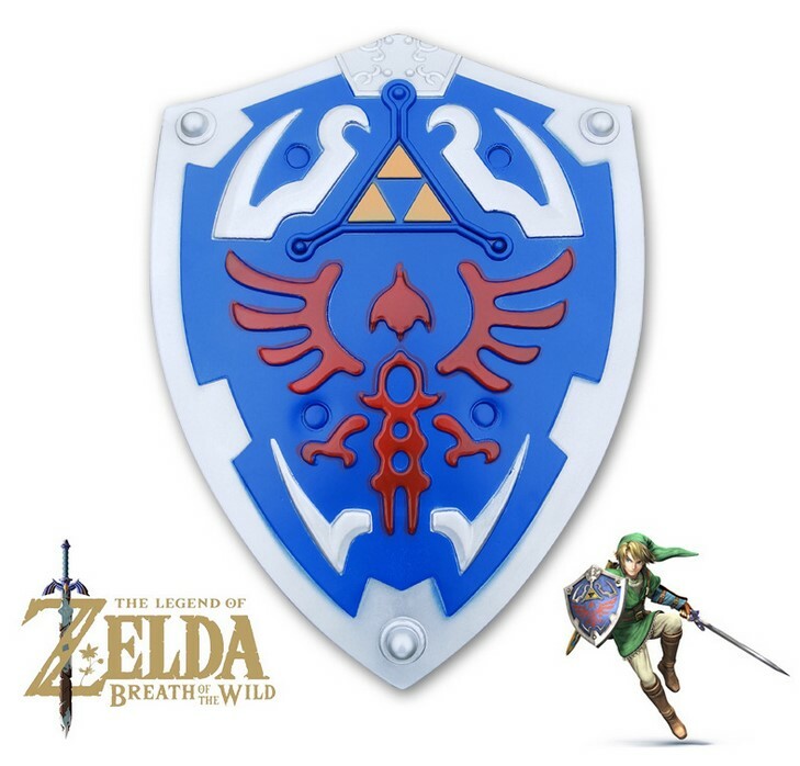 Legend of Zelda Link Hylian Master Skyward Sword Bow Shield PU Foam Prop Costume