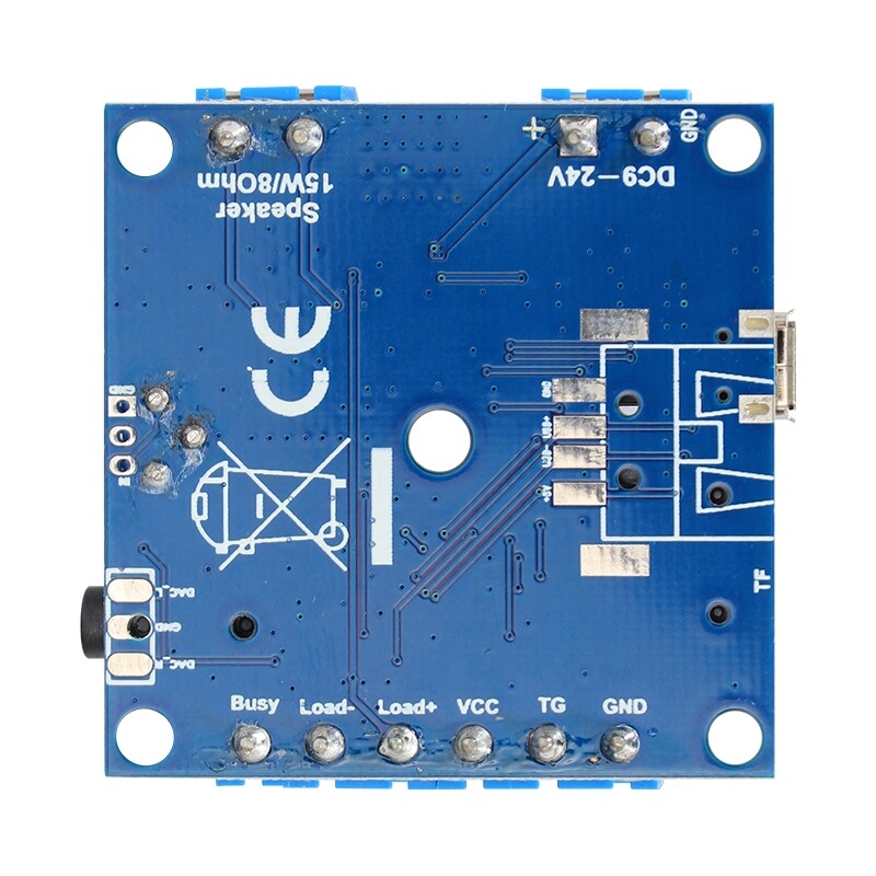 FN-TG01-TB ] Motion Sensor or Switch Activated MP3 Sound Module With Load Output