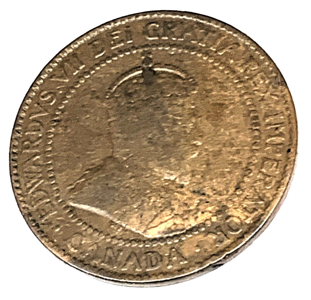 # C8488 CANADA COIN, LARGE CENT 1909