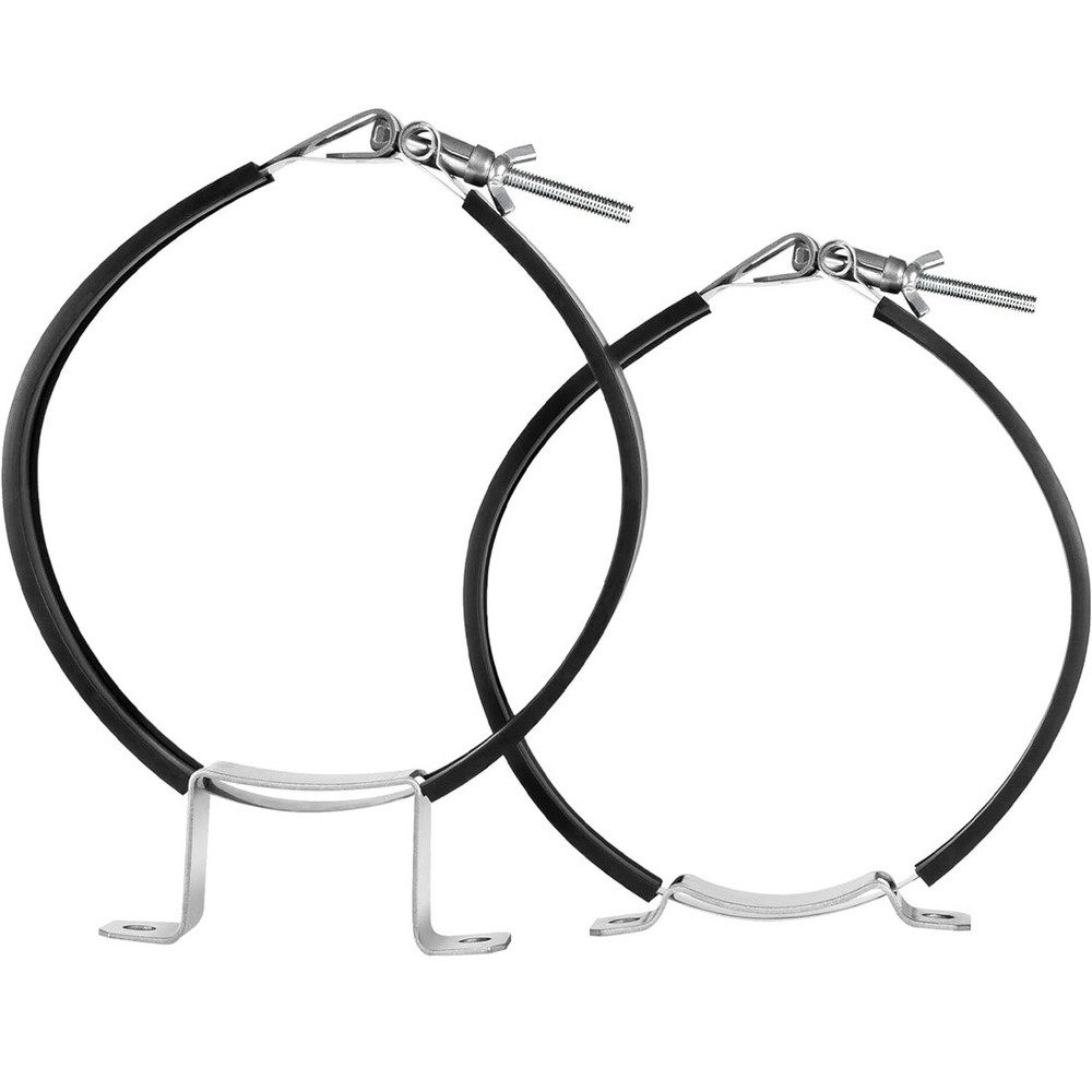 82013 Nitrous Oxide Padded Adjustable Quick Release 10-15 lb Bottle Bracket Kit