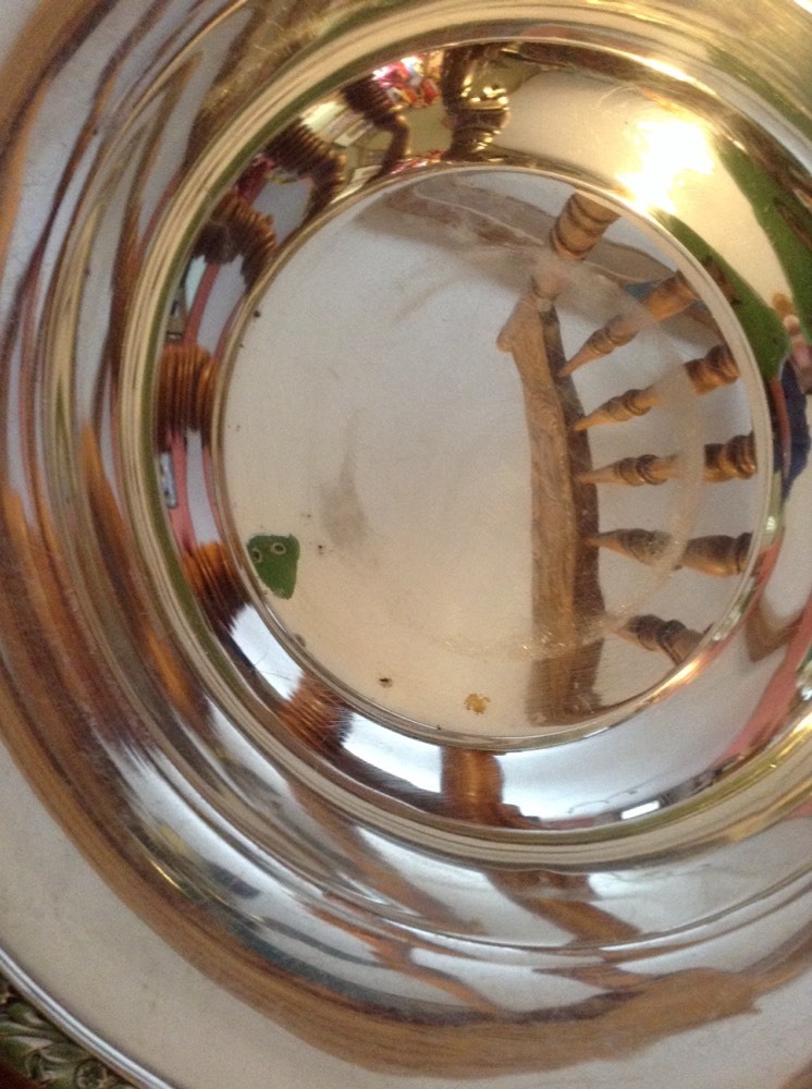 Silverplate Reed and Barton serving bowl