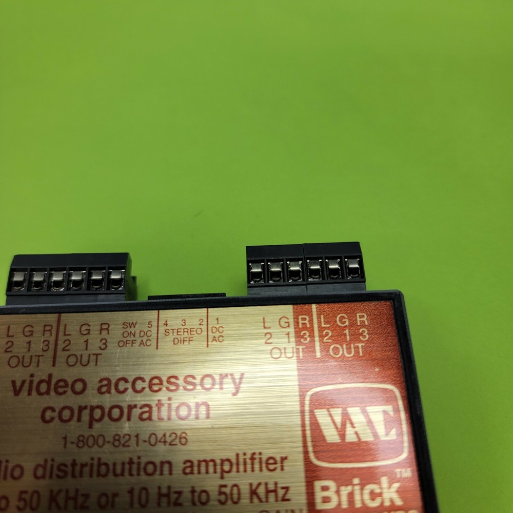 VAC Model AB/ADA Mini-Brick AUDIO Distribution Amplifier