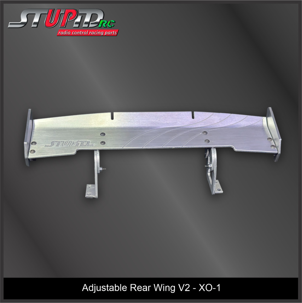 StupidRC XO-1 Adjustable Rear Wing V2