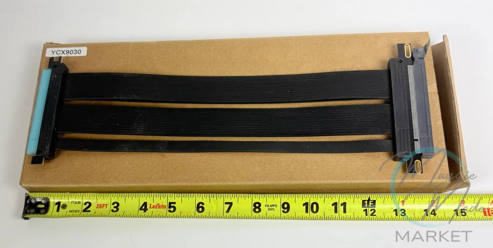 New PCIe 4.0 x16 Riser Cable 30cm GPU Extension Vertical Mount