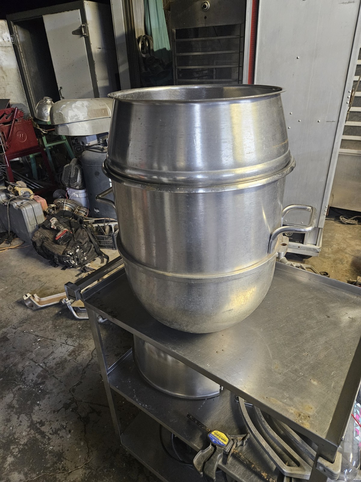 Hobart  Mixer  Extension Ring  Sterling  Steel   For  D-300 Or D-340  Still Good