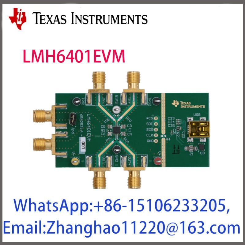 LMH6401EVM LMH6401 TI Development Board 5GHz Digital Variable Gain Amplifier ADC