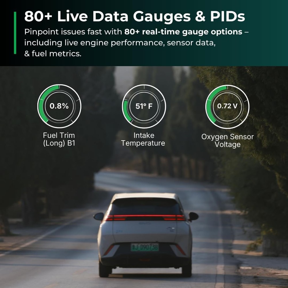 FIXD Bluetooth OBD2 Scanner for iPhone & Android - Diagnostic Scan Tool for Repa