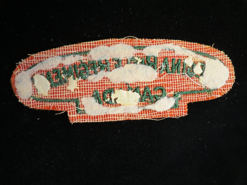 WW2 Regina Rifle Regiment Canada Shoulder Flash Title Patch