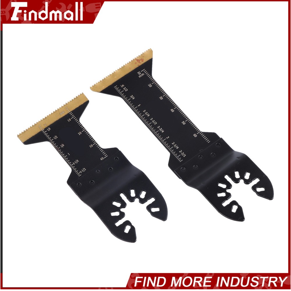 Findmall 16 Pcs Extra-Long Titanium Oscillating Tool Blades Multi Tool Blades