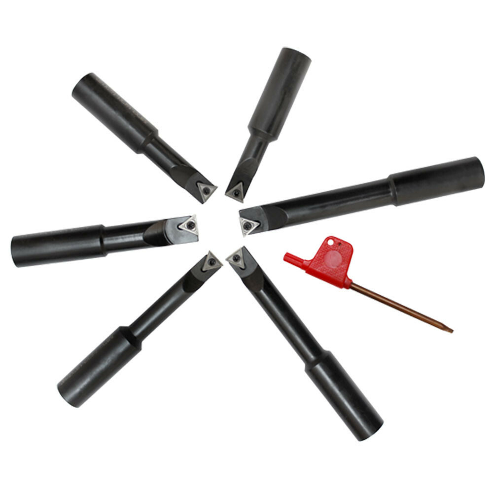 6PC 5/8'' Shank Indexable Boring Bar Set