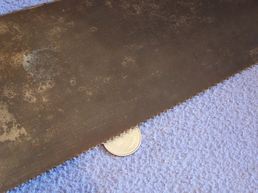 scarce BRINGHURST & Co Philada No 5 split nut 18 in panel saw