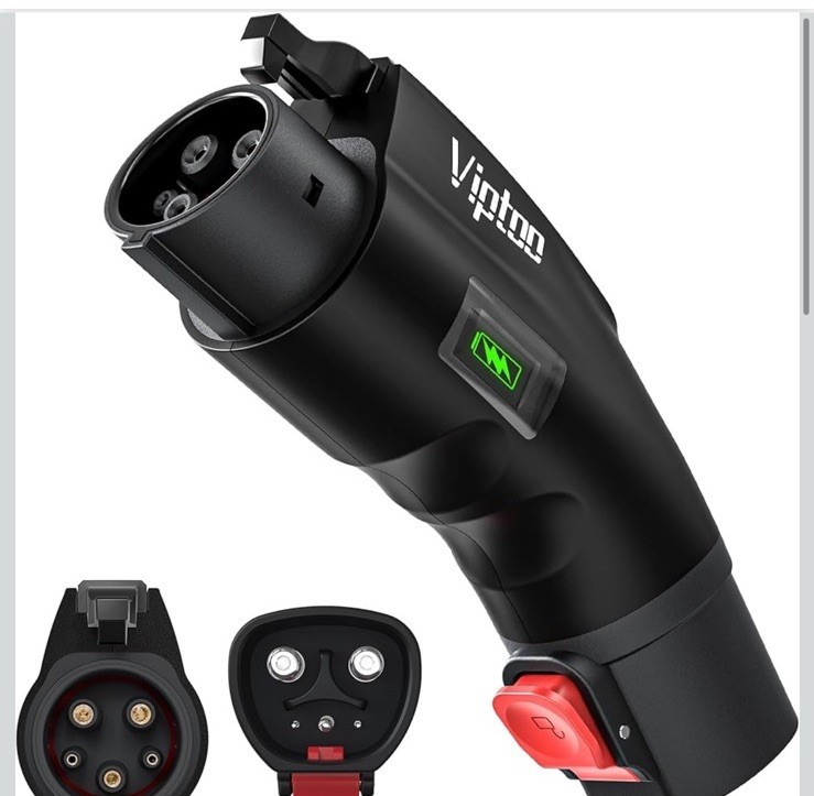 Tesla to J1772 Adapter, Compact with Light Indicator, Compatible with Tesla Wall