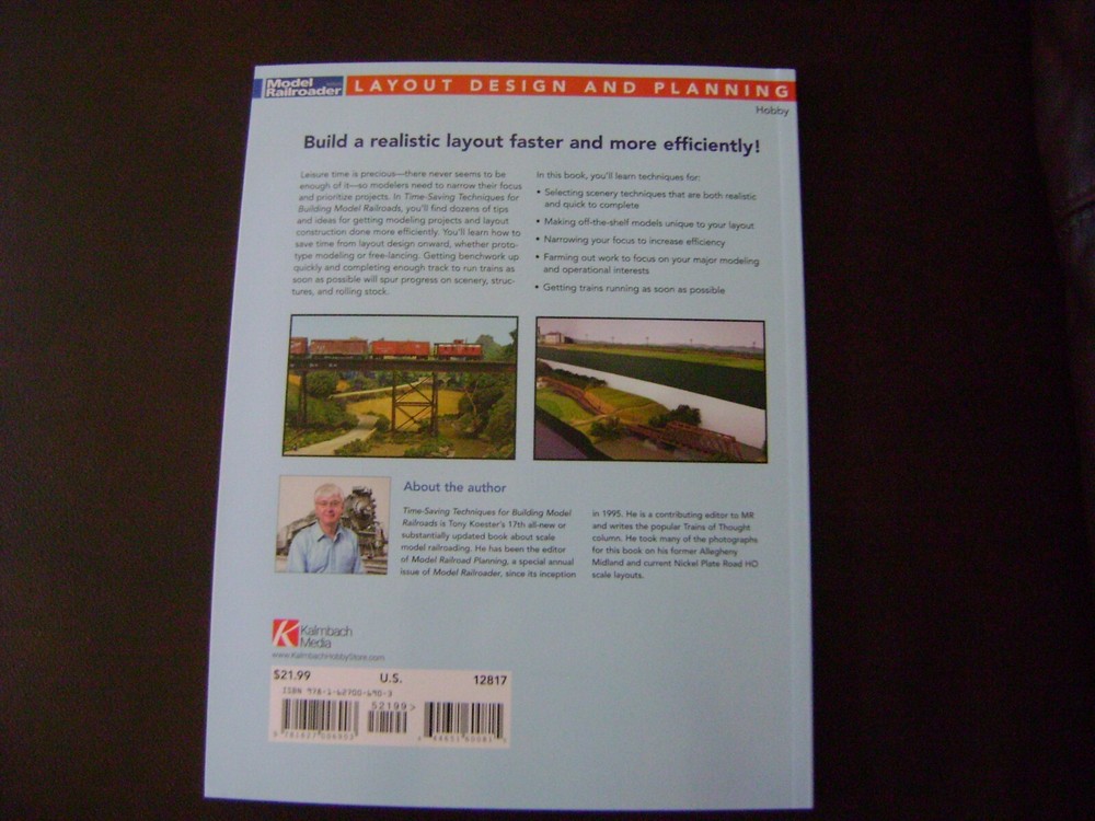 Model Railroader's - Time-Saving Techniques For Building Model Railroads