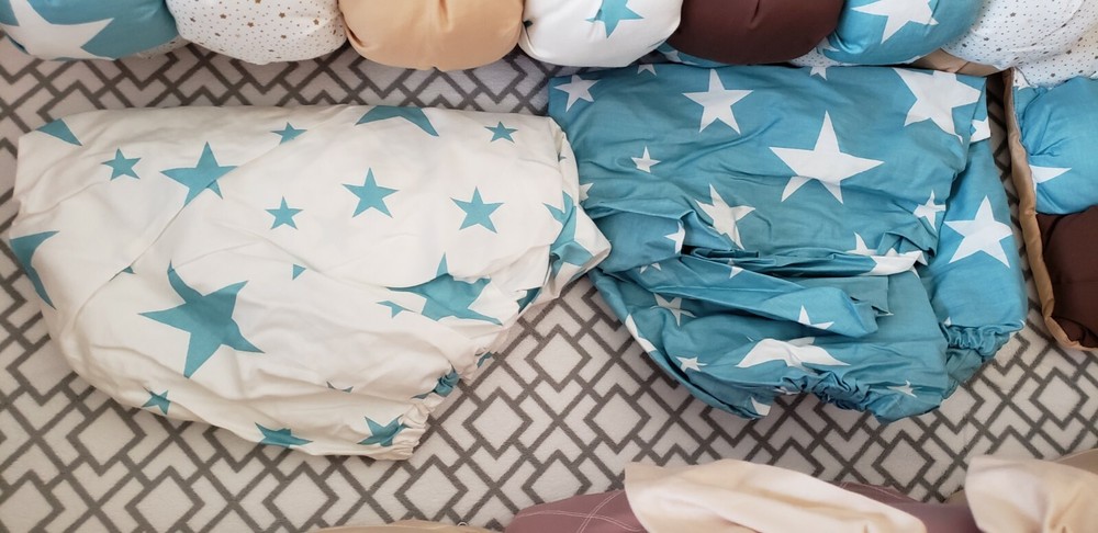 Modern Baby Comforter, Pillow, Sheets Set