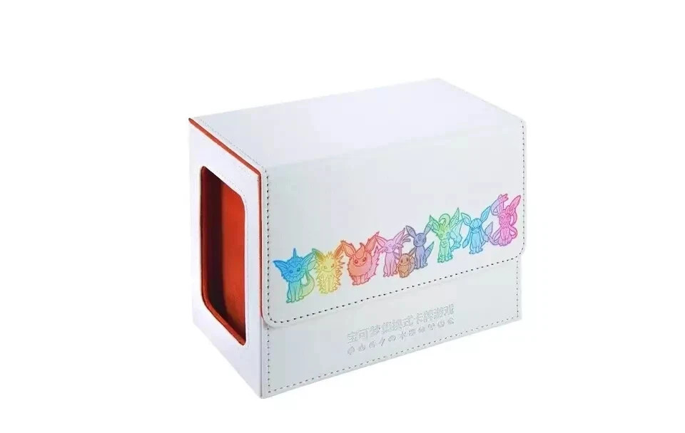 US Stock Pokemon CHN EEVEE Playmat+Card deckBox+Storage box+DIce+Damage Counters