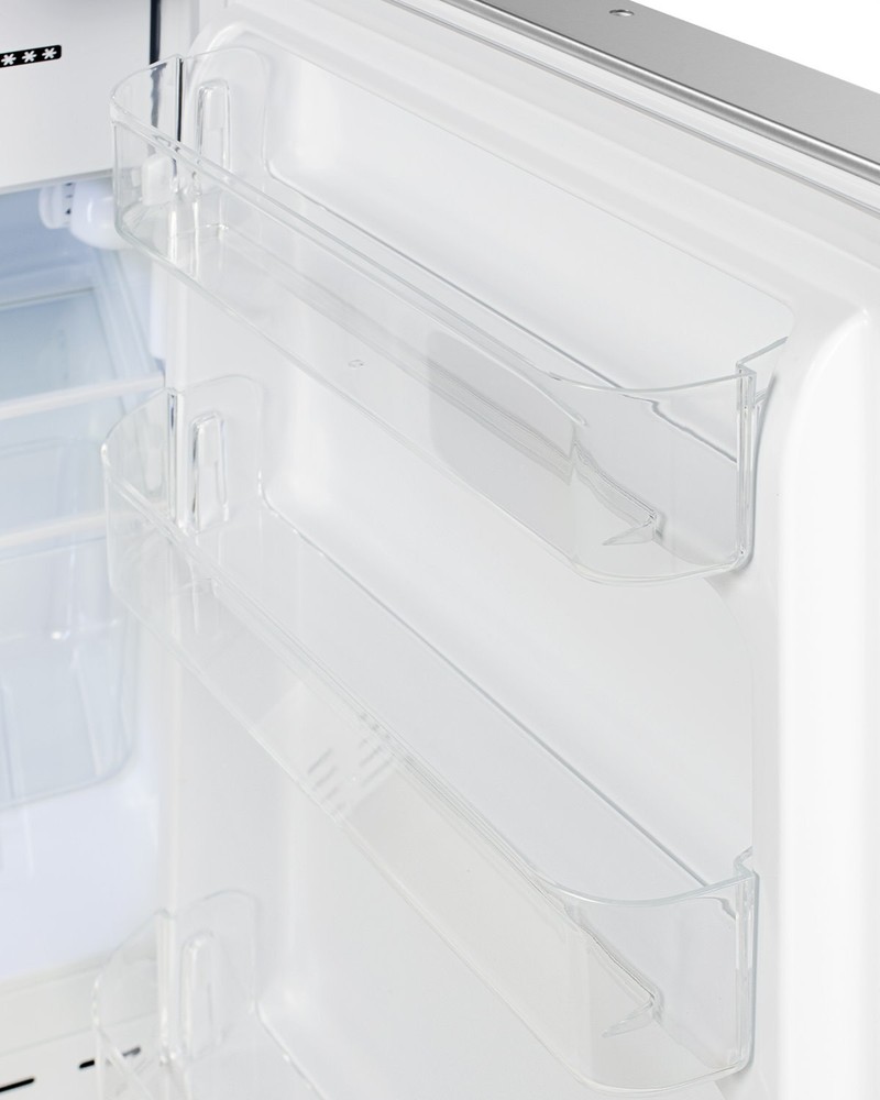 Summit ALRF48IF 21"W 2.68 Cu. Ft. Compact Refrigerator and - Panel Ready