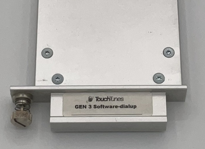Touchtunes Jukebox Gen 3 Hard Drive Untested Condition Unknown