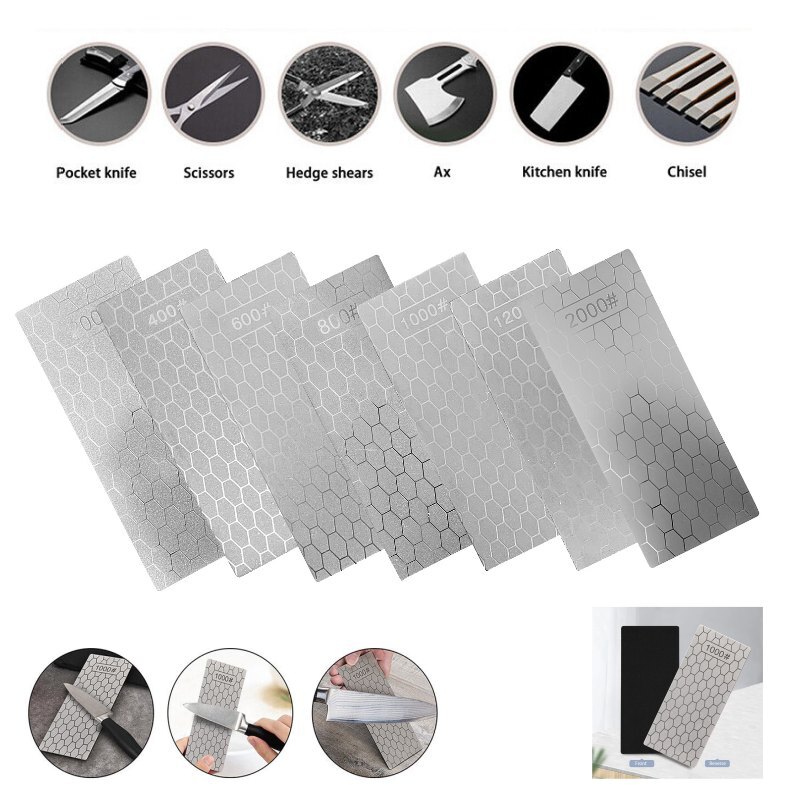 Diamond Knife Sharpener Sharpening Stone Grindstone Whetstone Kitchen Tools