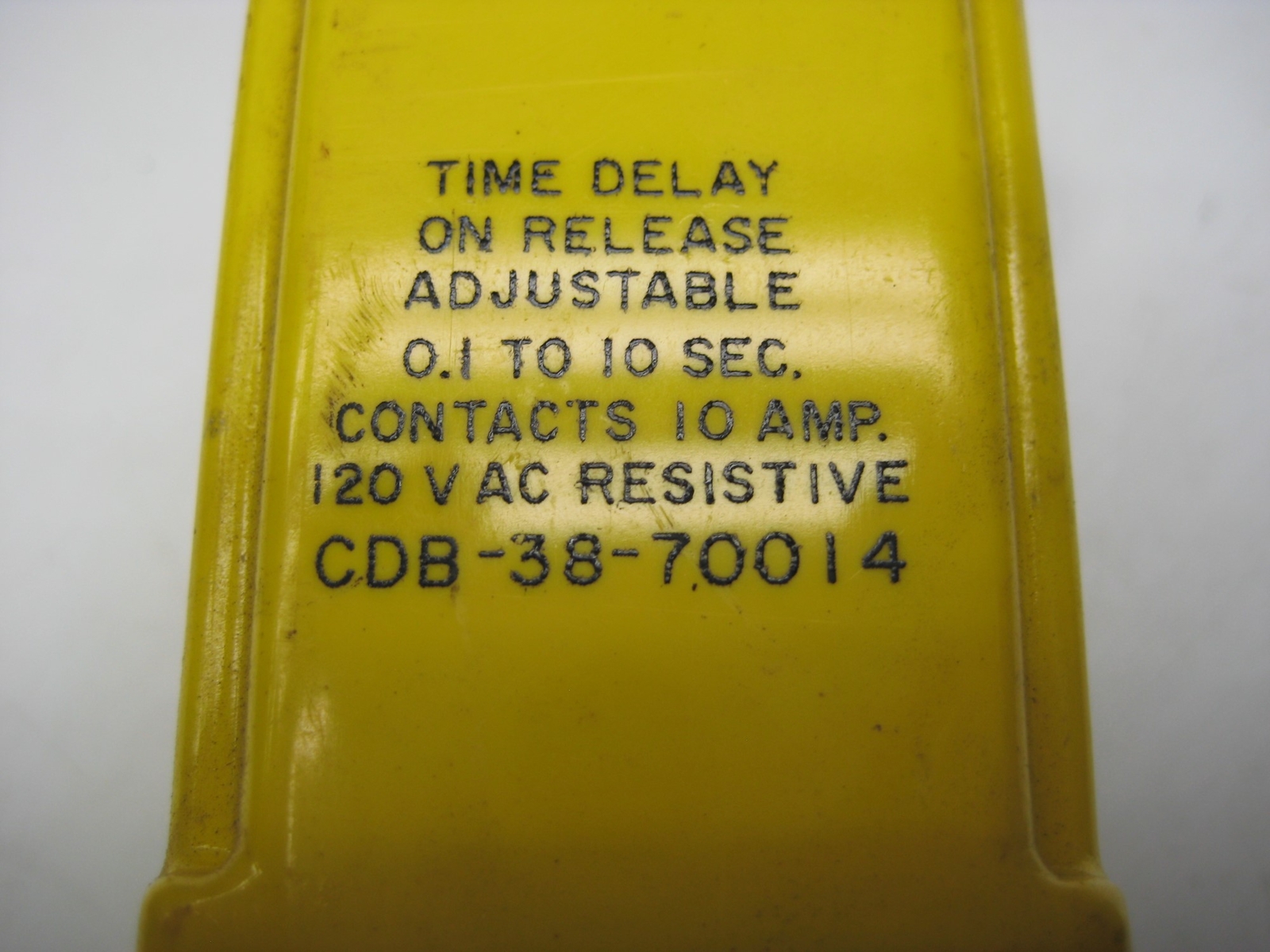 POTTER & BRUMFIELD CDB-38-70014 TIMING RELAY UNMP