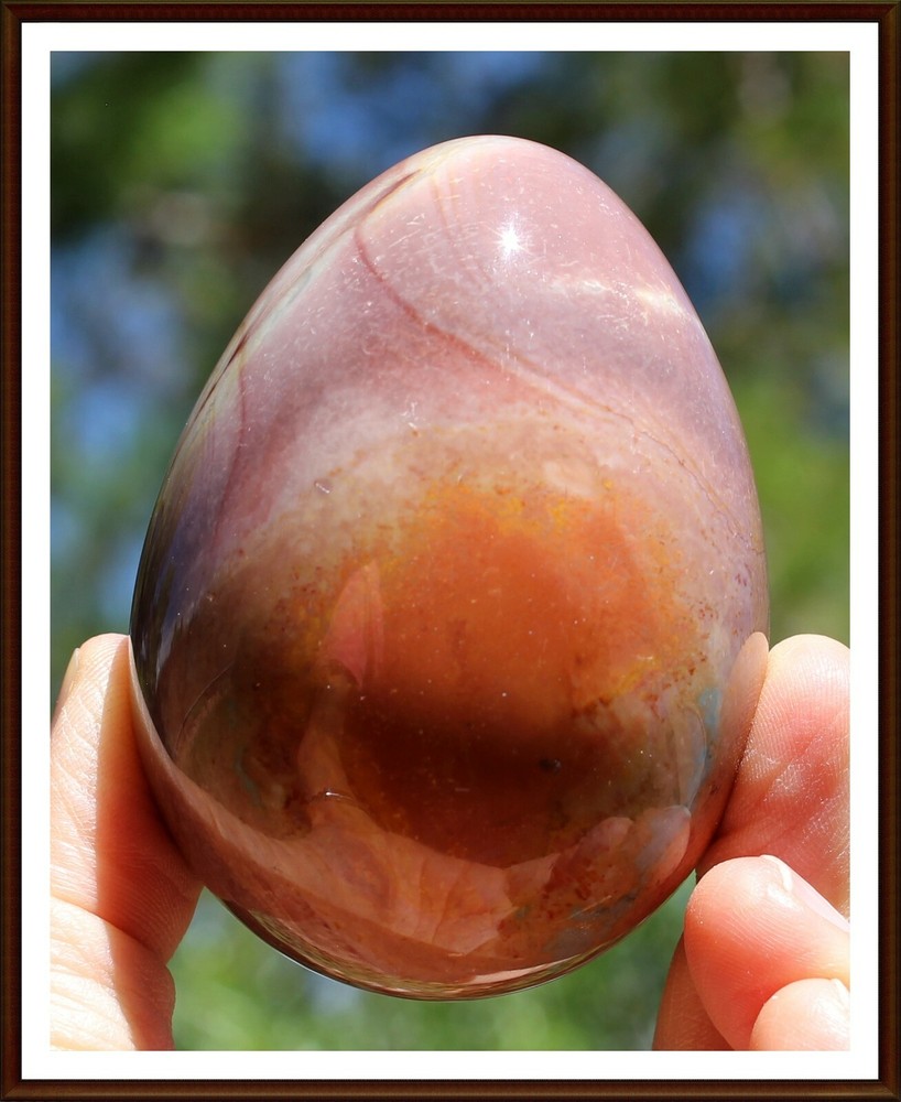 Beautiful! Polychrome Jasper Egg (JAS616)