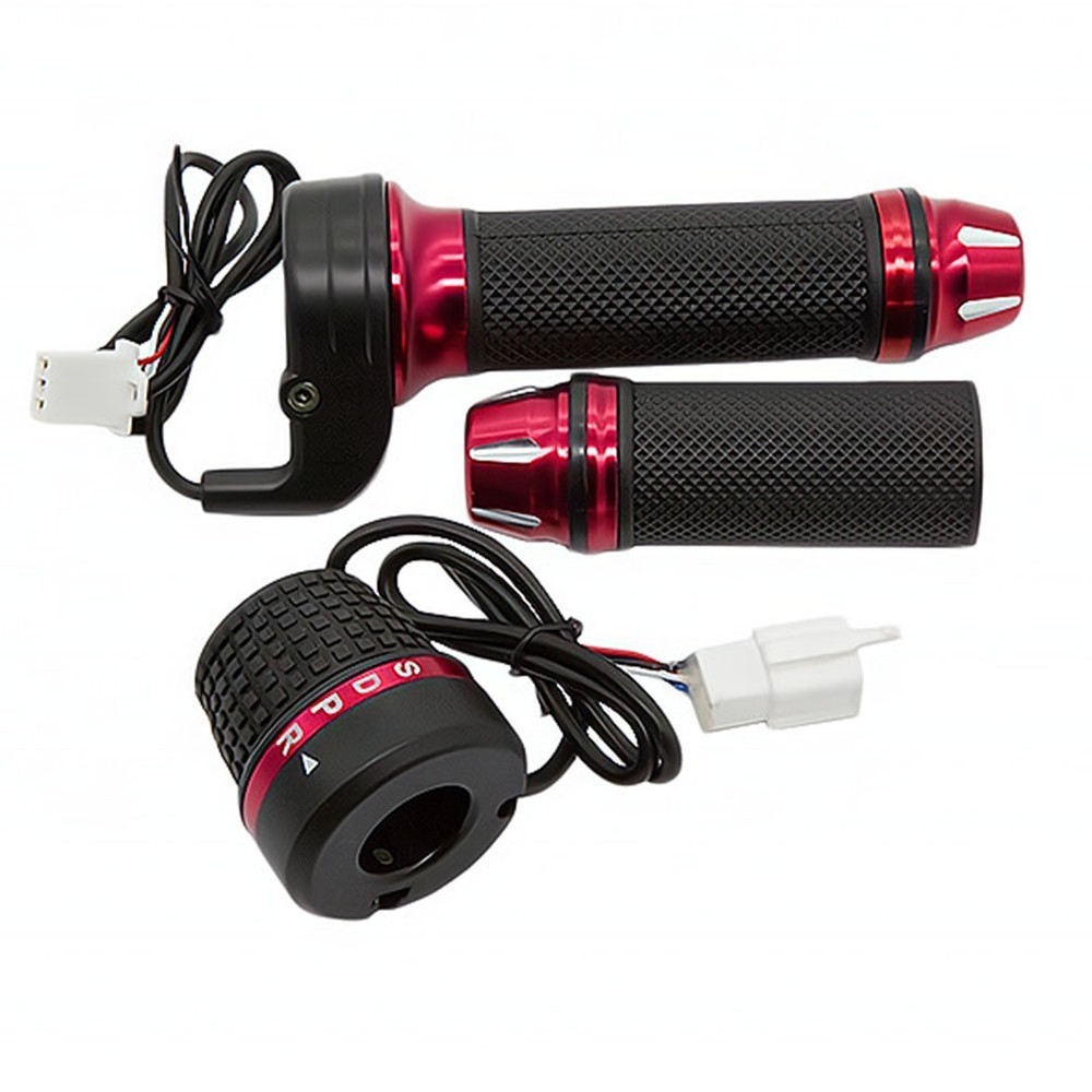 High Compatibility Electric Vehicle Throttle Grip ABS + Rubber Material