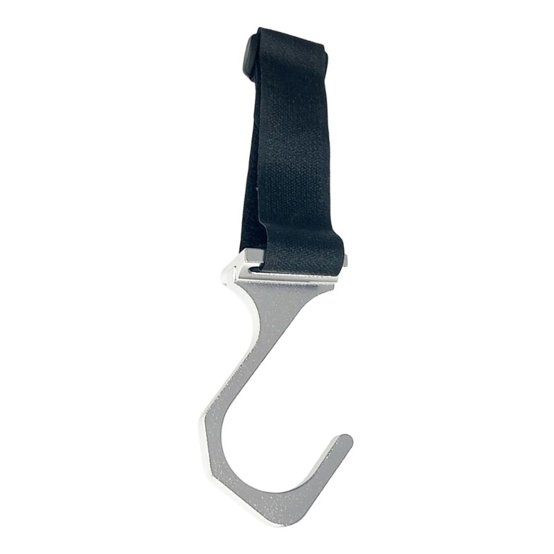 Antitheft Quick Release Steering Wheel Hook Nylon + Aluminum for Daily Track Use