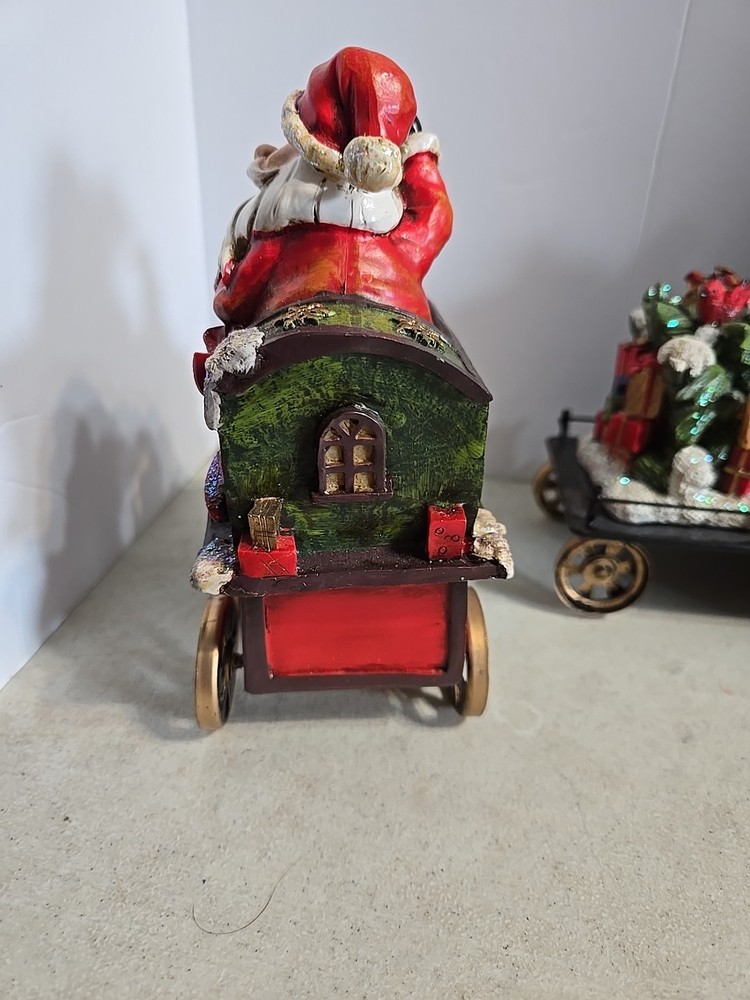 Transpac Holiday Train Set 3 Pc. Set