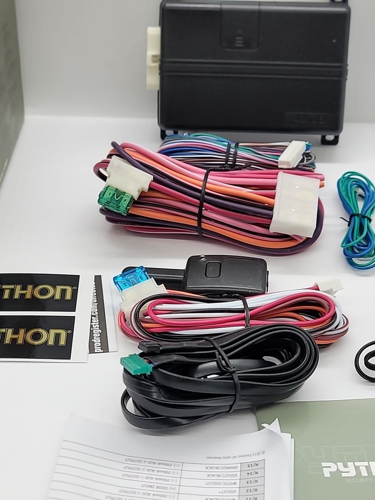 Python 4106P 1-Way Remote-Start System New