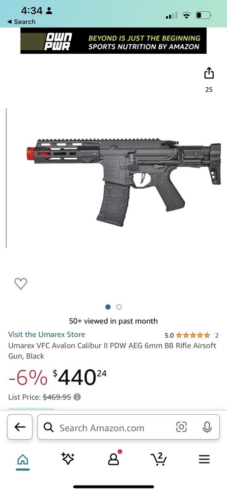 airsoft gun electric rifle