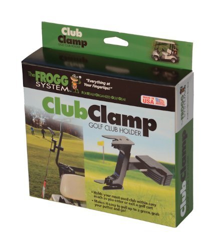 Molor Club Clamp Golf Holder, Black