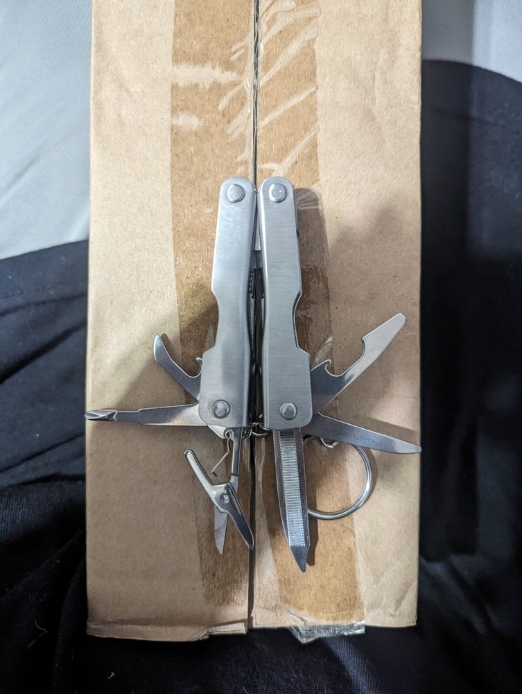 Keychain Multi Tool - 2.5 Inch Closed With Nylon Case