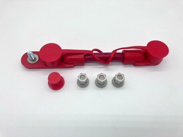 Positive Overmolded 2 Battery Cable Harness Nuts & Caps