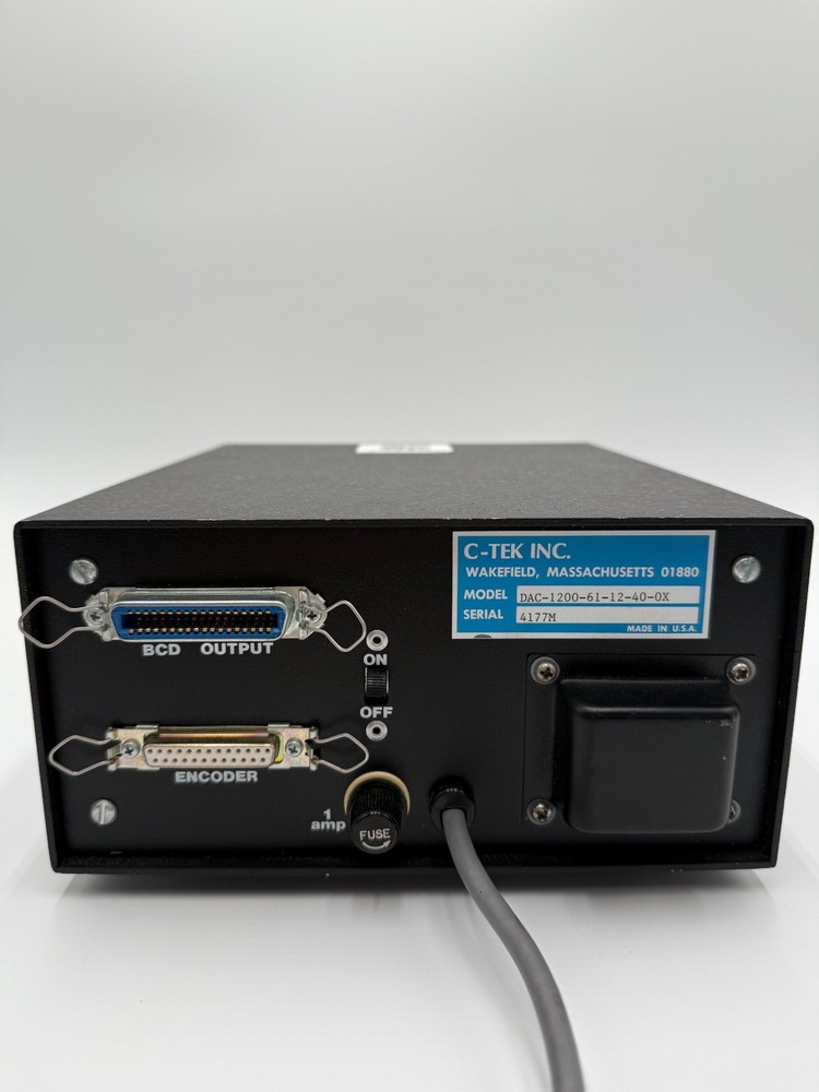 C TEK DAC 1200 61 12 40 OX Digital Angle Controller