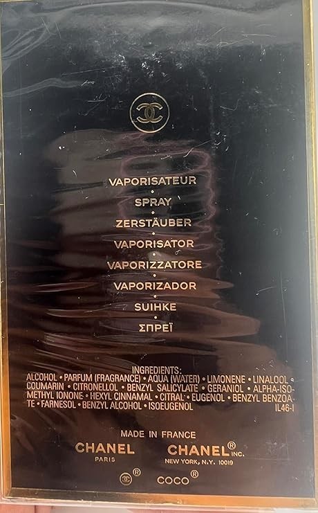 Coco Noir Women's Eau De Parfum 3.4oz 100ml Spray Perfume New In Box