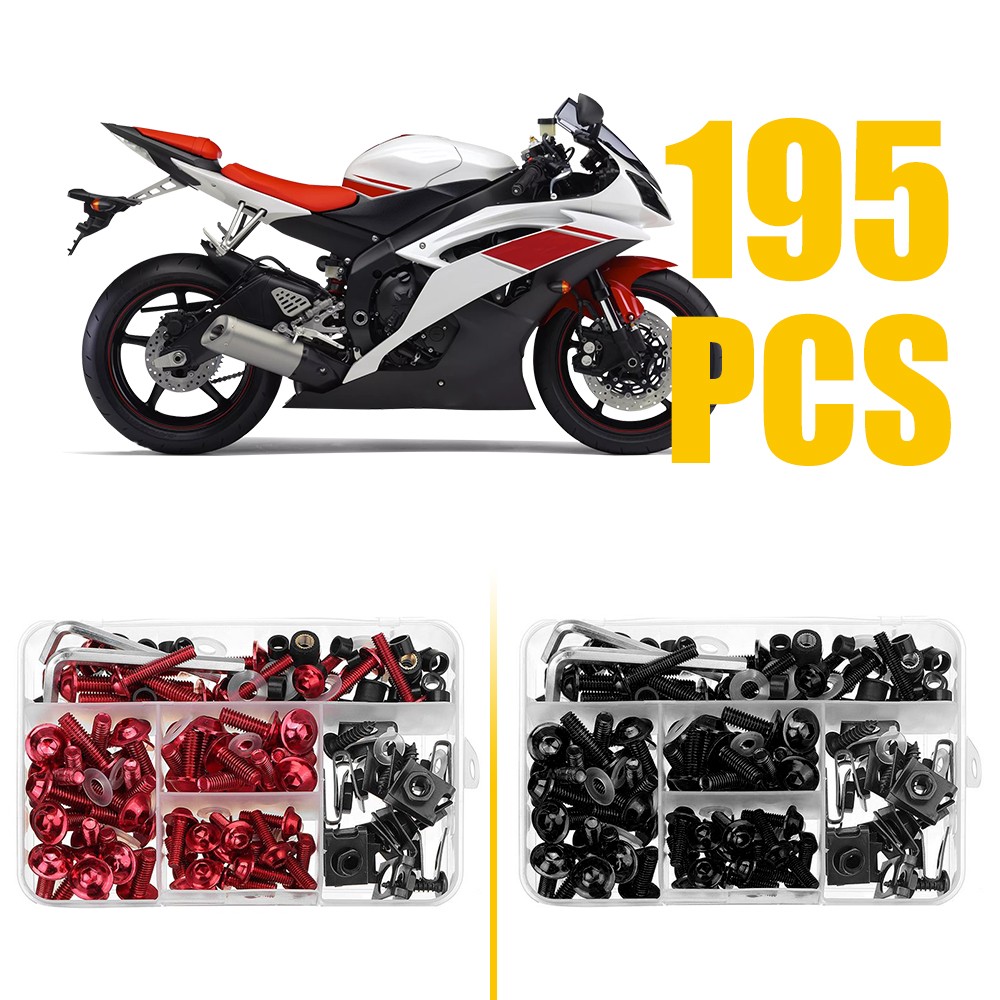 Stainless Steel Fairing Bolts Kit Screws For Suzuki GSXR600 / GSXR750 / GSXR1000