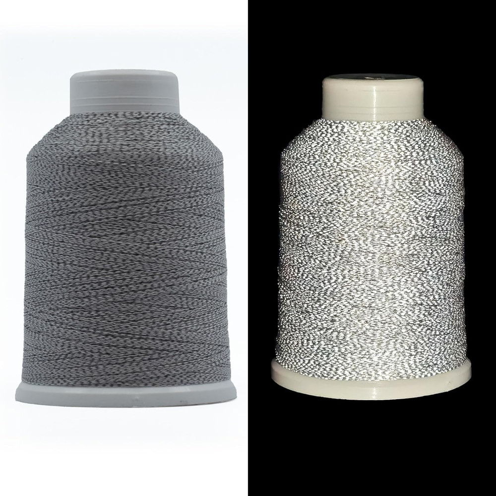 Reflective Embroidery Thread, Reflective Sewing Thread, Each Spool of Machine Se