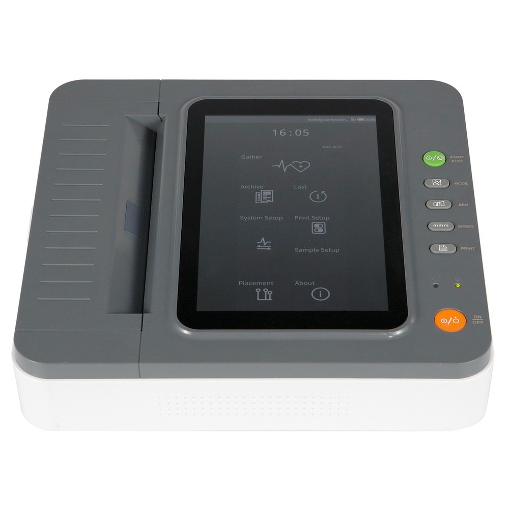 Digital 12 Channel Lead Electrocardiograph ECG Machine EKG Interpretation USB PC