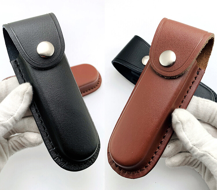 Multitool Sheath Leather Small Folding Knife Sheath Case Belt Loop Knife Pouch