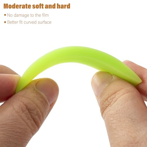 Small Squeegee 2PCS PPF Squeegee Kit Anti-Scratch TPU Rubber Scraper for Car