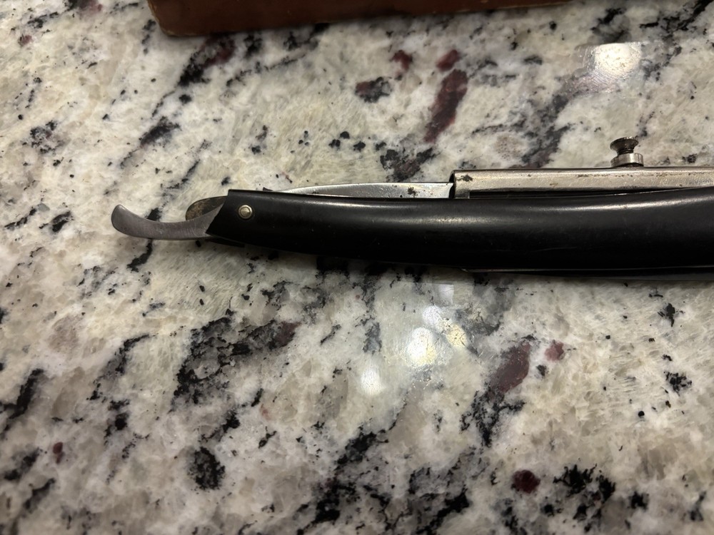 A. Hanewacker Vintage Straight Razor with Original Box