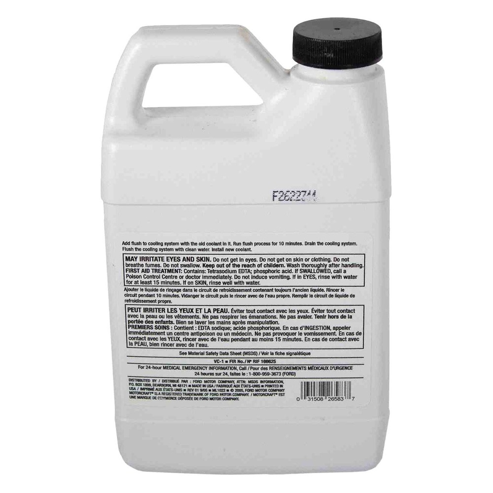 Motorcraft Premium Engine Cooling System Flush