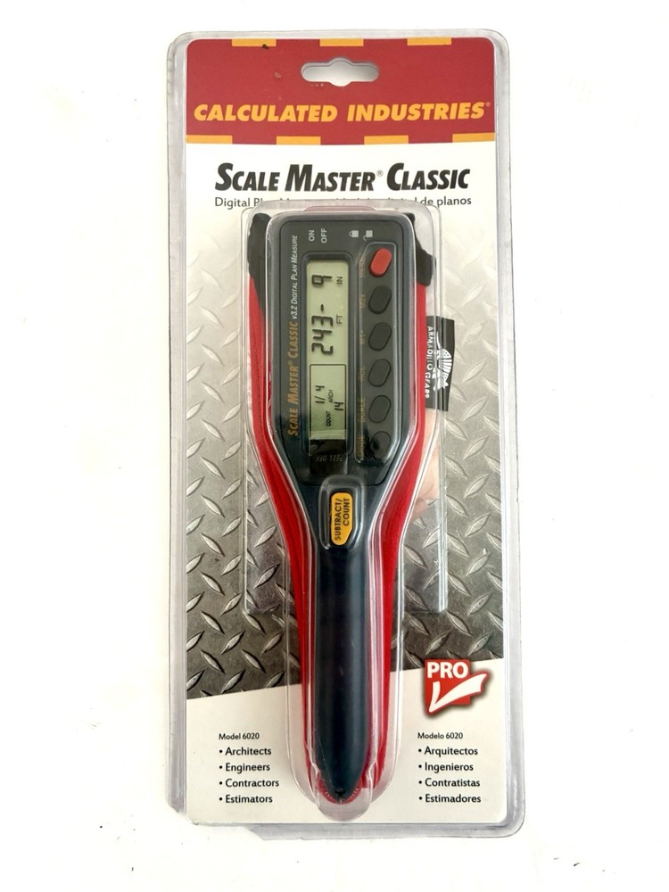 Calculated Industries Classic Scale Master 6020 Rolling Calculator (A1D009567)