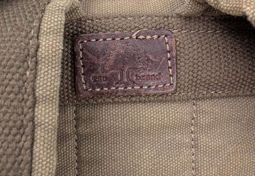 TSD Brand Ridge Valley Canvas Backpack