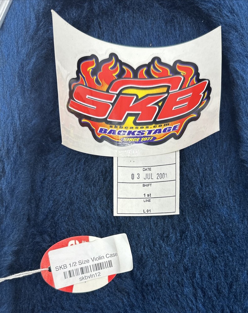 SKB Violin Case 1/2 Hard Shell 2001 Vintage