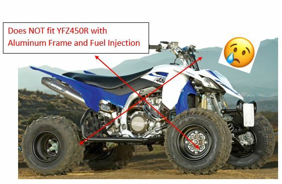 Yamaha YFZ 450 "Intimidator" Front Bumper Alba Racing 199-N3-B