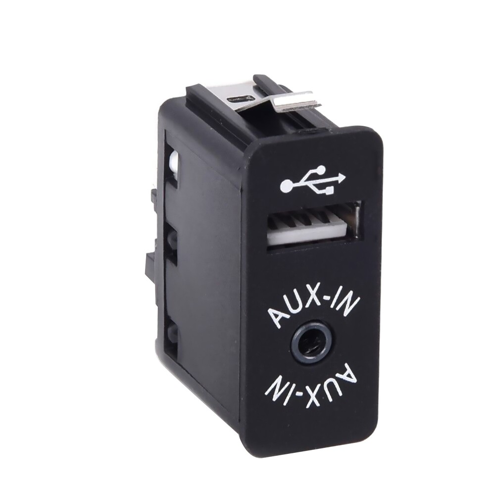 USB AUX Input Socket Port Plug For BMW E81 E82 E84 E87 E88 E89 E90 E91 E92 E93